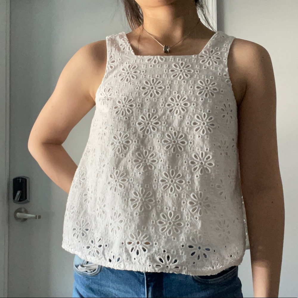 white summer top